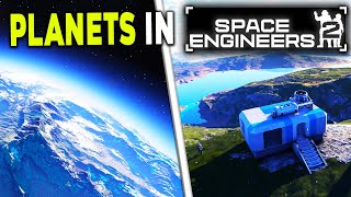 PLANETS In Space Engineers 2 Are EPIC  Game Feature Overview [upl. by Sykes68]