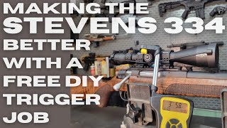 Making the Stevens 334 Better With a free DIY trigger job [upl. by Deidre897]