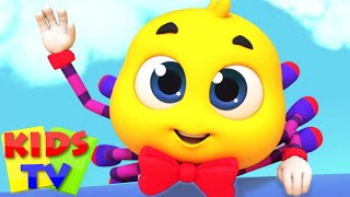 Itsy Bitsy Spider  Nursery Rhymes amp Kids Songs  Super Supremes Cartoon  Kids Tv [upl. by Adaiha]