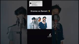 Kronno vs Zarcort Rap God ✨⚡ [upl. by Litta122]