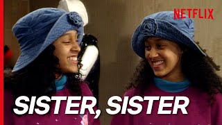 Sister Sister First Ever Scene  Tia Meets Tamera At The Mall [upl. by Inimod571]