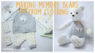 How to Make a Memory Bear from Clothing [upl. by Rogovy]