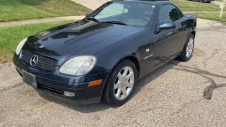 MERCEDESBENZ 1998 SLK230 R170 CONVERTIBLE REVIEW PROBLEMS OPINION [upl. by Dickie751]