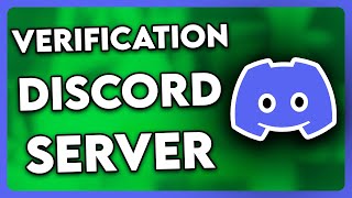 How to Add Verification to Discord Server 2025 [upl. by Gemina]