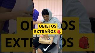 ¿Cual es el objeto mas extraño que tienes en tu mochila😰🤣 humor lospqliares comedia shorts [upl. by Sekyere380]