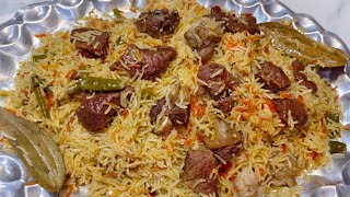 Eid Bakra Eid special Bade ki Biryani Recipe  Muradabadi yakhni Biryani Recipe 😋 [upl. by Alegna742]