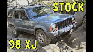 Stock Jeep Cherokee XJ Offroad [upl. by Moselle]