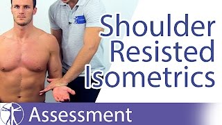 Resisted Isometric Testing Shoulder [upl. by Hewe]