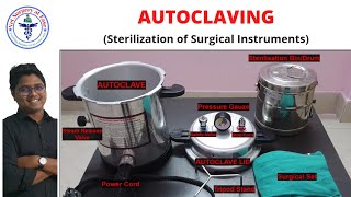 Autoclave Sterilization  Surgery Practical 01 [upl. by Yentnuoc]