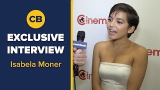 EXCLUSIVE Interview Isabela Moner FULL CinemaCon [upl. by Nizam]