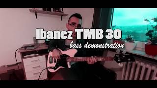 Talman TMB30 Ibanez  Demonstration  Alexandre Piazza [upl. by Haley]