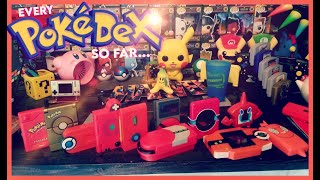 Every Pokédex So Far 11 Short Toy Reviews in 1 [upl. by Atnwahs283]