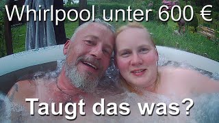 Whirlpool für 400 €  Taugt das was  Intex PureSPA  Unsere Meinung [upl. by Eyoj741]