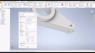 22 Autodesk Inventor  Fori filettati e lamati quotatura e indicazioni in tavola [upl. by Bellew]