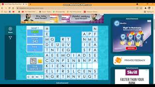 Playing Word Wipe on Arkadium27112021 [upl. by Winnah]