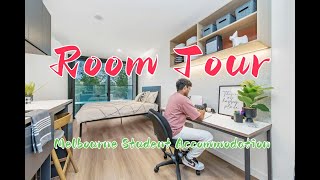 UniLodge Melbourne CBD Room Tour [upl. by Ennaitsirhc]