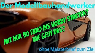 Anfänger tutorial 05  Was braucht man wirklich für den Start ins Hobby Plastikmodellbau [upl. by Naul]