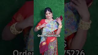 Kalamkari saree with blouse Book fast Makkaley [upl. by Stultz258]