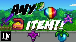 Spawn Any Item Trick  Stardew Valley [upl. by Aicelet533]