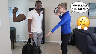 GETTING FULLY DRESSED FOR THE GYM PRANK [upl. by Becca]