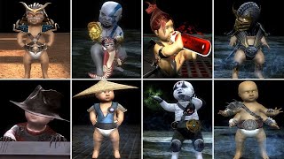 Mortal Kombat 9  All Babalities [upl. by Wiltz]