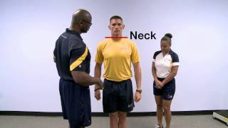 Official Navy PRT Body Composition Assessment Demonstration [upl. by Akcira]