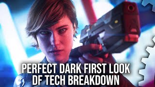 Perfect Dark Gameplay Trailer Breakdown Immersive Sim Meets Mirrors Edge [upl. by Fagaly798]