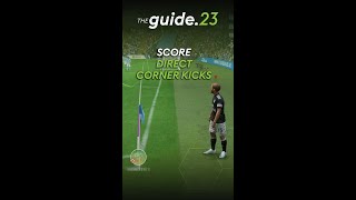 Score Directly From Corners 😲  FIFA 23 Corner Kick Tutorial [upl. by Eseret]