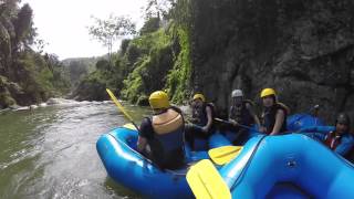 Dominican Republic AdventuresRafting the Jarabacoa river in the DR [upl. by Tsenrae]