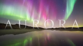 AURORA  northern lights 4K timelapse compilation amp relaxation [upl. by Ayar]