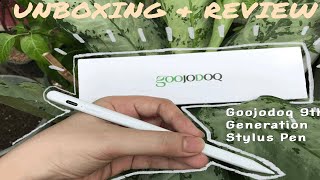 Goojodoq 9th Generation Stylus Pencil and Ipad Air Case Unboxing  Review Apple Pencil Alternative [upl. by Richelle]