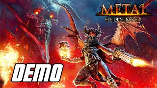 Metal Hellsinger Demo  Gameplay Playthrough PS5 [upl. by Friedman423]