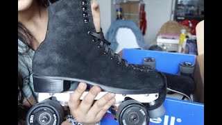 Riedell 135 Skates vs Moxi Lolly Review amp items you need as a beginner outdoor roller skater [upl. by Ashraf]