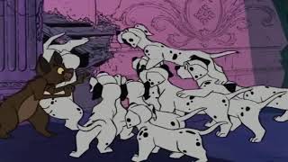 101 Dalmatians Tibbs attempts to rescue the puppies 1 part HD [upl. by Nuj]