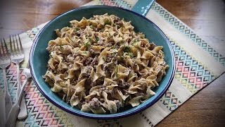 How to Make Simple Beef Stroganoff  Beef Recipes  Allrecipescom [upl. by Salchunas]