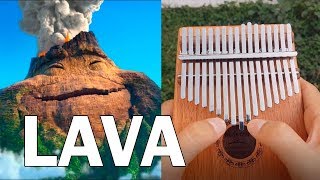 LAVA  I LAVA YOU kalimba cover [upl. by Kathlin515]