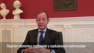 Régimen económico matrimonial y capitulaciones matrimoniales [upl. by Obala133]