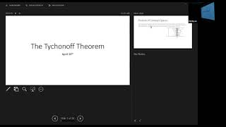 Tychonoff Theorem [upl. by Jordans]