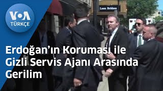 Erdoğan’ın Koruması ile Gizli Servis Ajanı Arasında Gerilim [upl. by Arted198]