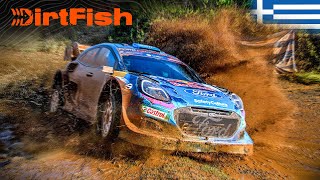 Best of WRC Acropolis Rally Greece 2023  Crashes Action amp Raw Sound [upl. by Dnomhcir]