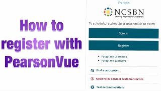 How to register with PearsonVue  NCLEXRN  NYSED  ATT within 48hours [upl. by Aerdnat]