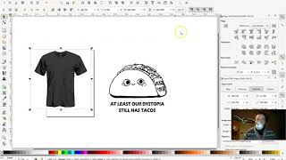 Design a T shirt in Inkscape [upl. by Wagshul]