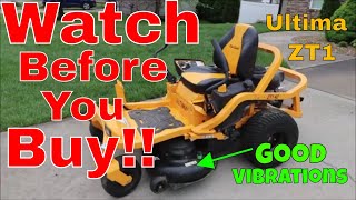 Cub Cadet Ultima ZT1 Worst Mower or Worth The Money [upl. by Akenn674]