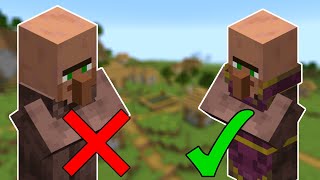 How to Make a Cleric Villager in Minecraft All Versions [upl. by Ymiaj39]