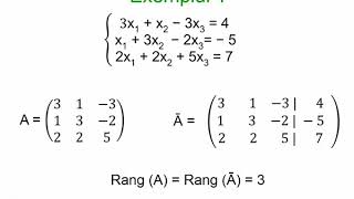 Teorema Kronecker Capelli  Algebra cls a 11a [upl. by Selinski957]