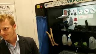 Scarpavapor No Limits shoe cleaning demonstration [upl. by Montanez]