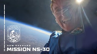 Replay New Shepard Mission NS30 Webcast [upl. by Adamsun691]