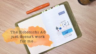 My failed Hobonichi A6 experiment [upl. by Ylam54]