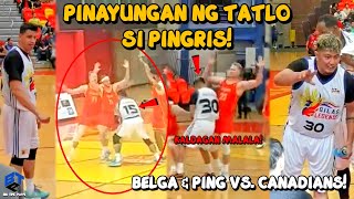 PINGRIS AT BELGA NAKIPAG KALDAGAN SA MGA CANADIANS GILAS PLIPINAS REUNION VS CALGARY DINOS [upl. by Longwood834]