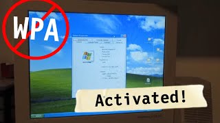 Activating Windows XP in 2020 [upl. by Marentic]